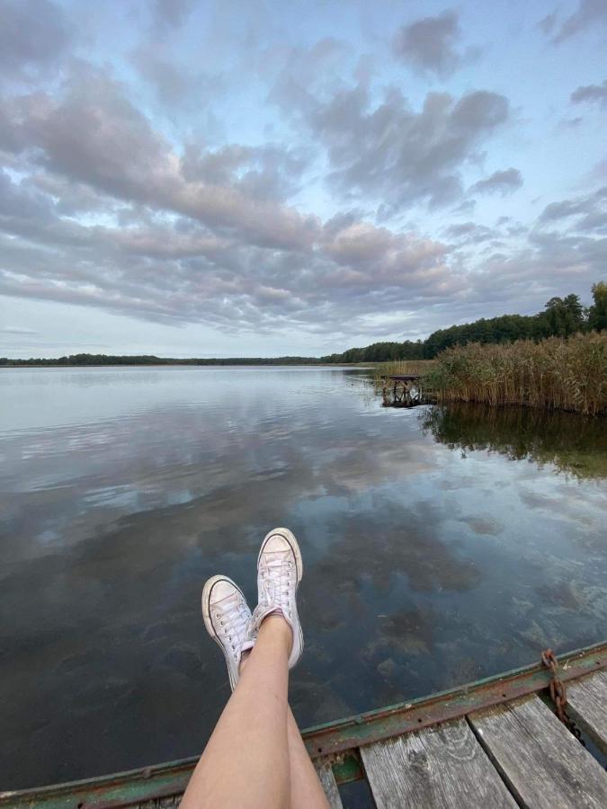 Mazurska Stodola Na Polwyspie Pilchowskim Pilchy Bagian luar foto
